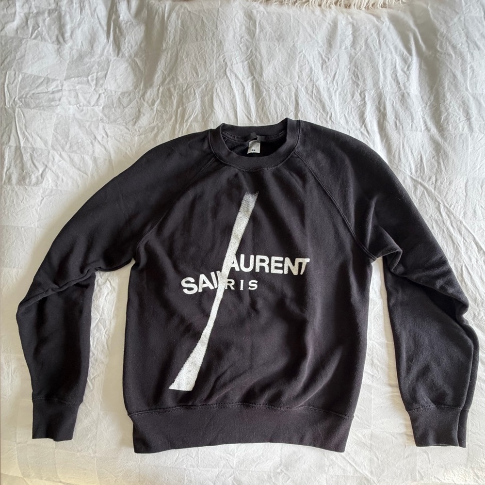 Faux Saint Laurent Sweatshirt
